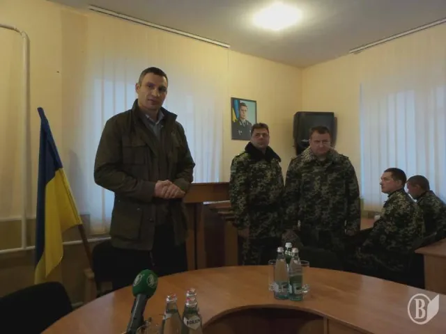 Віталій Кличко у Чернігівський області зустрівся з прикордонниками (Фоторепортаж) + (Відео) — фото 1