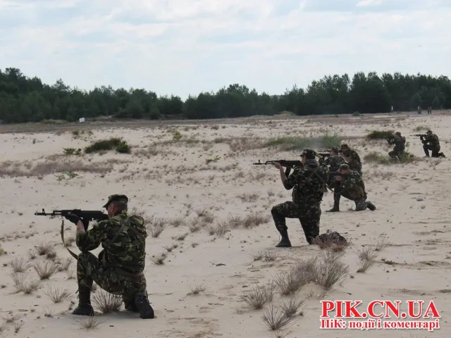 На Чернігівщині, триває бойове злагодження батальйону територіальної оборони (Фоторепортаж) — фото 1