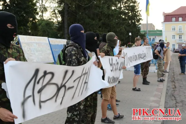 «Правий Сектор» протестував проти протиправних дій міліції 3 серпня в Одесі (Фоторепортаж) + (Відео) — фото 5