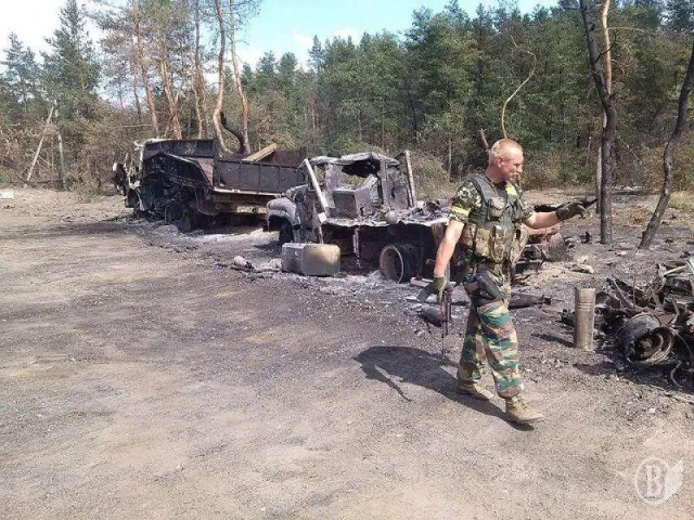 Зведений батальйон Чернігівської міліції прибув у зону АТО на Донбасі (Фото) + (Відео) — фото 3