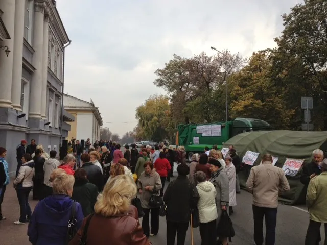 Бійці 41 батальйону вимагають відставки Соколова (Фоторепортаж) — фото 7