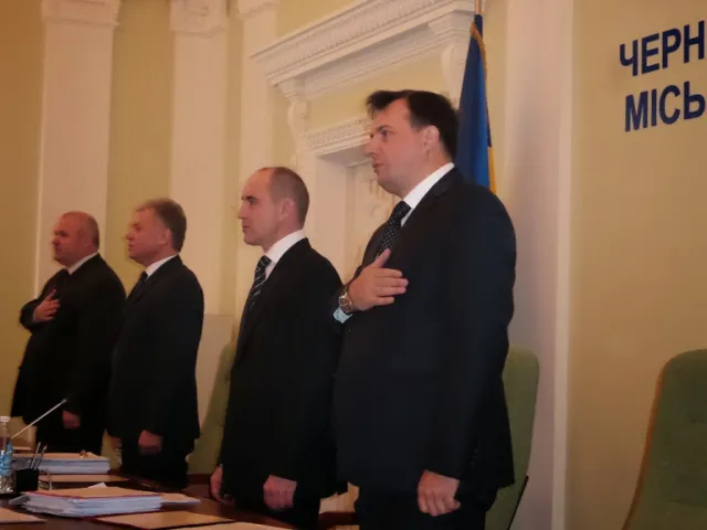 Учасники АТО змусили Соколова зняти скандальні земельні питання з розгляду на сесії міськради (Фото) — фото 2