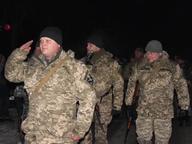 Кличко на Чернігівщині зустрічав бійців з зони АТО (Фото) — фото 3